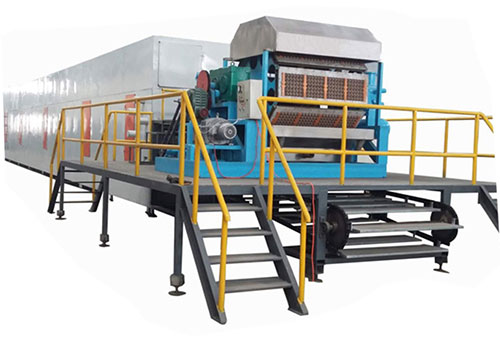 Machine de moulage de plateaux à œufs