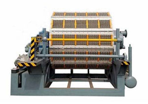 Machine de 5 000 à 6 000 plateaux à œufs/h