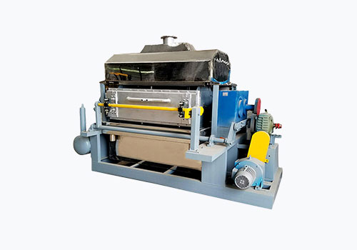 Machine de moulage de plateaux de gobelets en papier