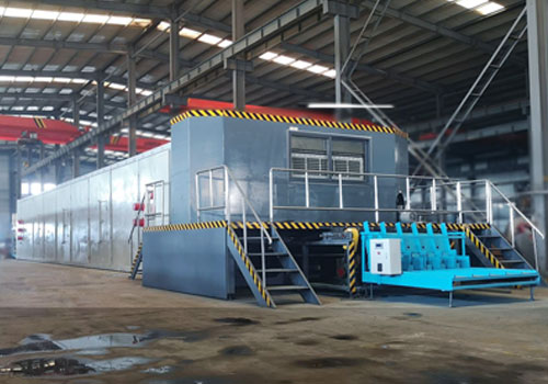 Ligne de production de plateaux à œufs de 6 000 pièces/h