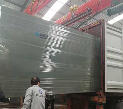 Ligne automatique de 4 000 plateaux à œufs/h pour l’Irak
