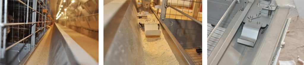 Cage pour pondeuses type H
