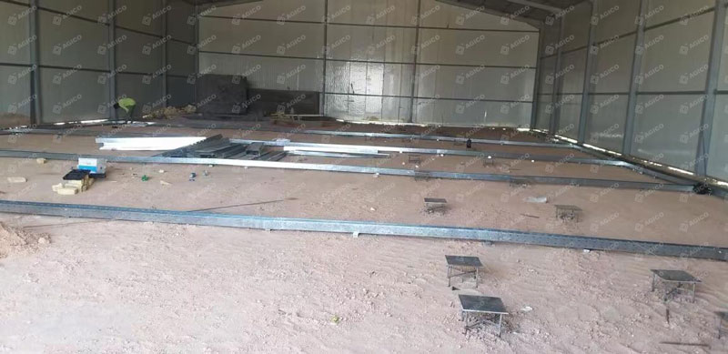 Ligne de plateaux à œufs de 4 000 pièces/h installée en Irak