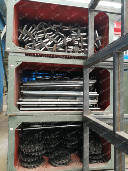 Ligne de plateaux à œufs de 4 000 pièces/h installée en Irak