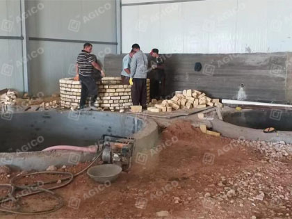 Ligne de plateaux à œufs de 4 000 pièces/h installée en Irak