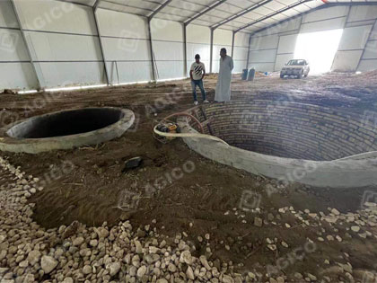 Ligne de plateaux à œufs de 4 000 pièces/h installée en Irak
