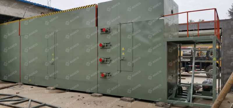 Ligne de plateaux à œufs de 4 000 pièces/h installée en Irak