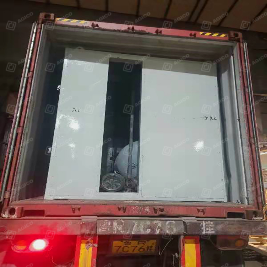 Ligne de 7 000 plateaux à œufs/h DT 6×8 reçue en Zambie
