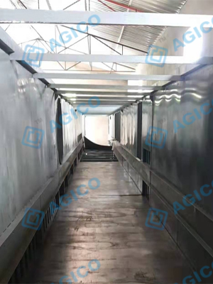 Ligne de moulage de pâte de 1 000 pièces arrivée au Mozambique