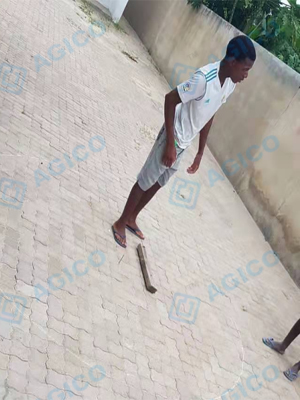 Ligne de moulage de pâte de 1 000 pièces arrivée au Mozambique