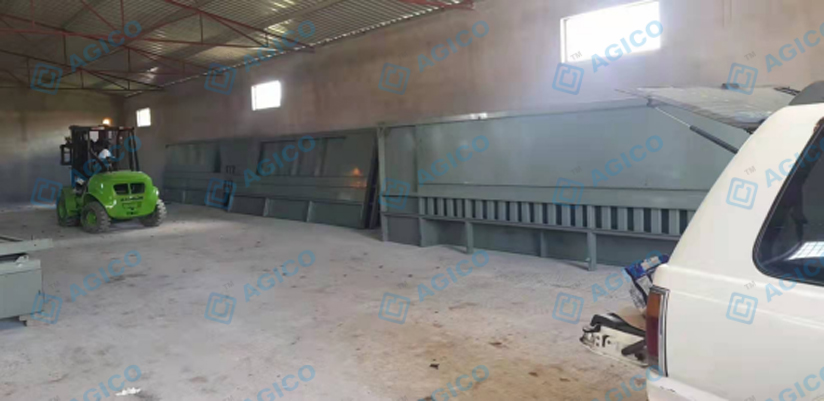 Ligne de moulage de pâte de 1 000 pièces arrivée au Mozambique