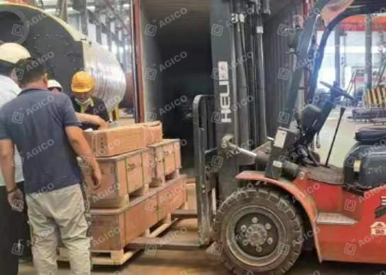 Chaudière vapeur de 4 tonnes expédiée à un client irakien
