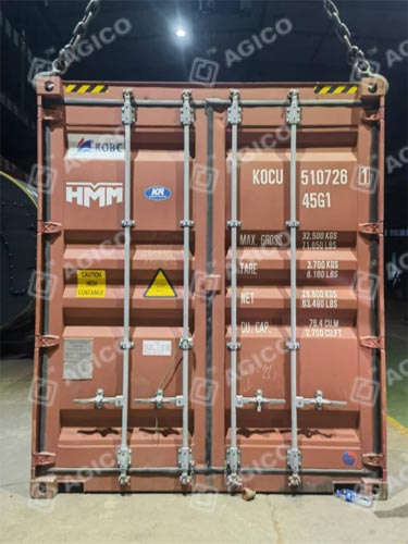 Chaudière vapeur de 4 tonnes expédiée à un client irakien