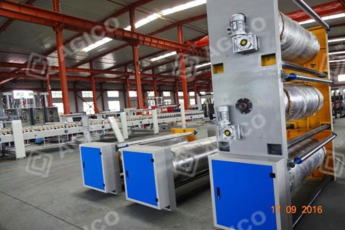 Ligne de production de carton ondulé