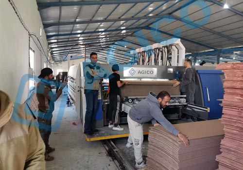 Projet de ligne de cartons