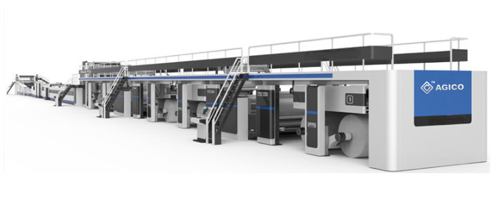 Ligne de production de carton ondulé