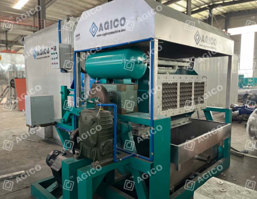 Machine ZMDT3*4 de 2 000 plateaux/h et séchage semi-automatique livrés en Angola