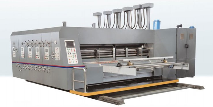 Machine automatique d’impression, rainage et découpe