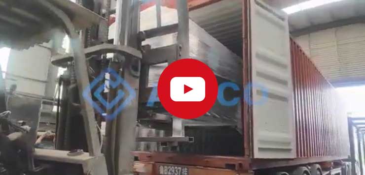 deliver-video Machine de moulage de plateaux à œufs livrée au Koweït