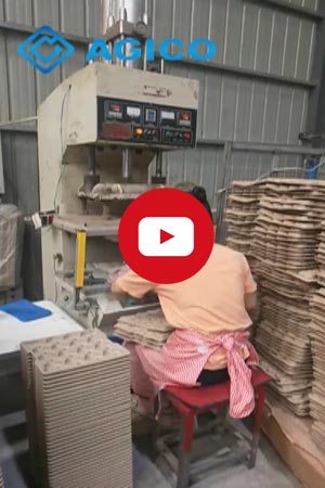 hot-press-video Vidéo d’une presse à chaud en usine