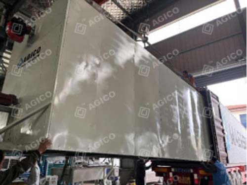 Machine de 2 000 plateaux à œufs expédiée en Angola
