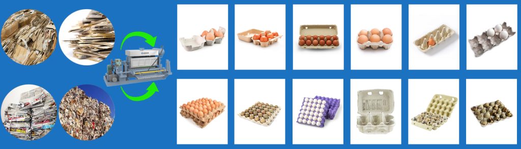 Produits moulés fabriqués par la ligne