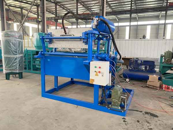 Détail d’un moule de machine à plateaux à œufs