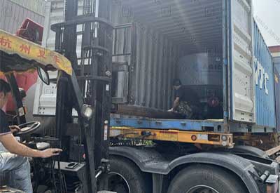 Machine ZMDT4×4 à séchage naturel expédiée en Inde