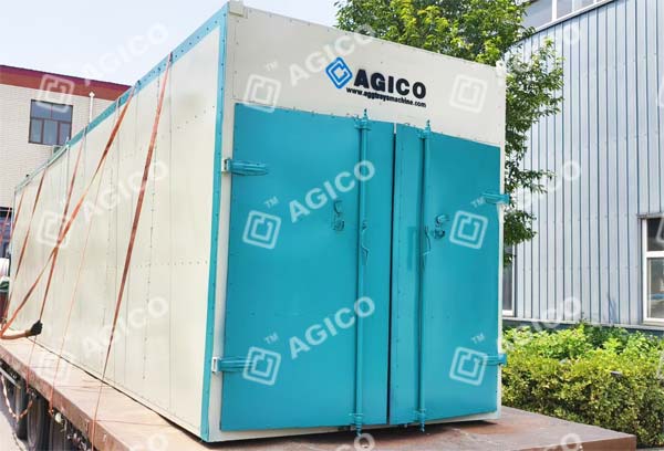 AGICO livre un séchoir industriel à air chaud au Ghana
