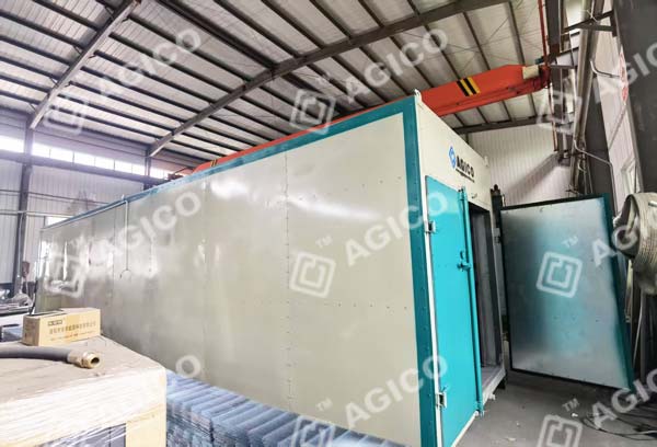 AGICO livre un séchoir industriel à air chaud au Ghana