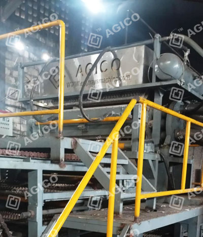 Machine automatique 5×8 de 5 000 plateaux/h installée en Côte d’Ivoire